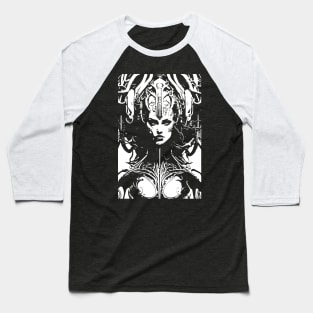 sci fi cyber woman Baseball T-Shirt